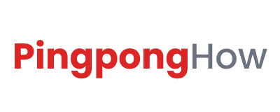 PingpongHow logo — the PingpongHow wordmark (Table Tennis)